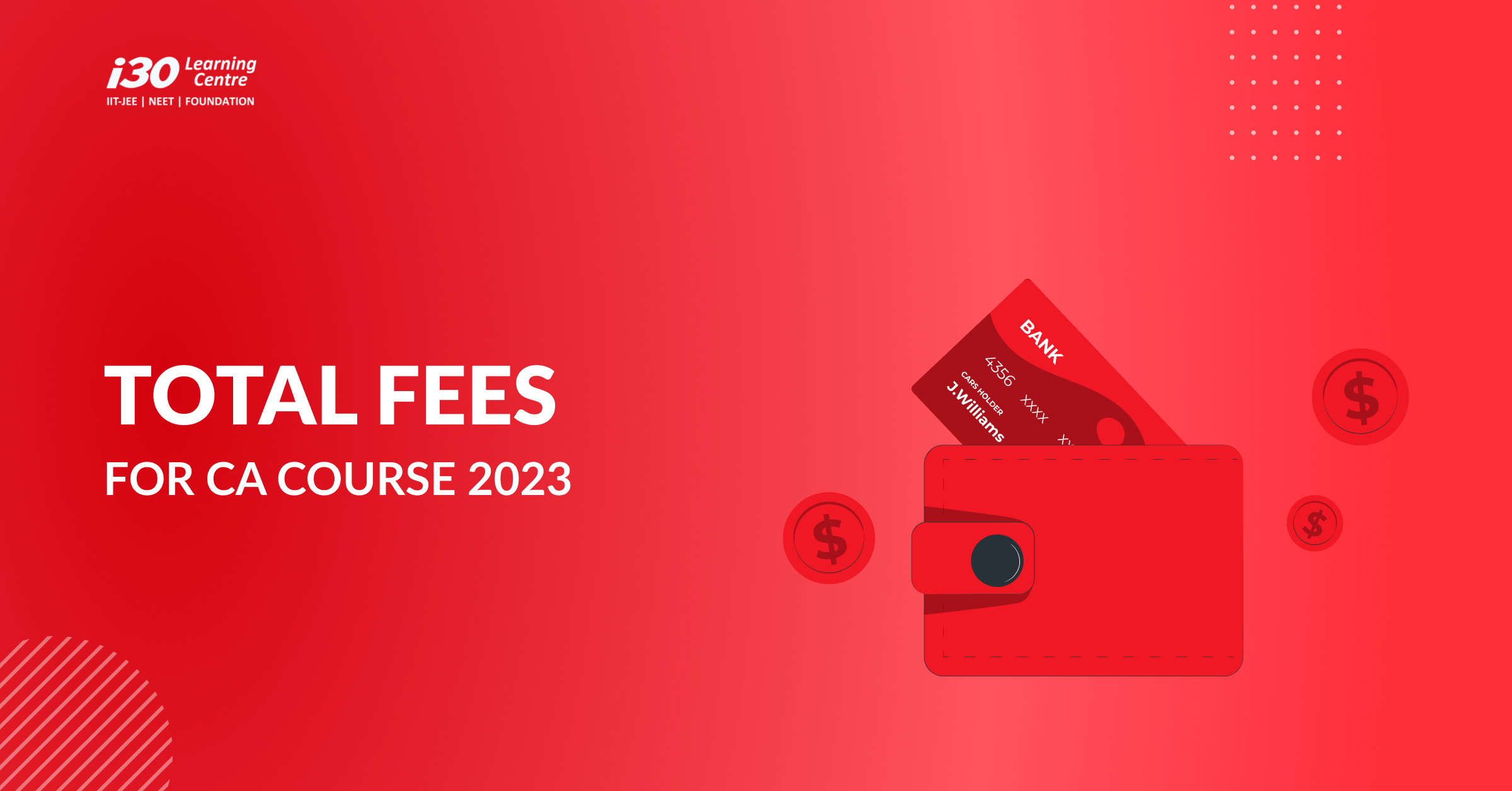 Total Fees for CA Course 2023