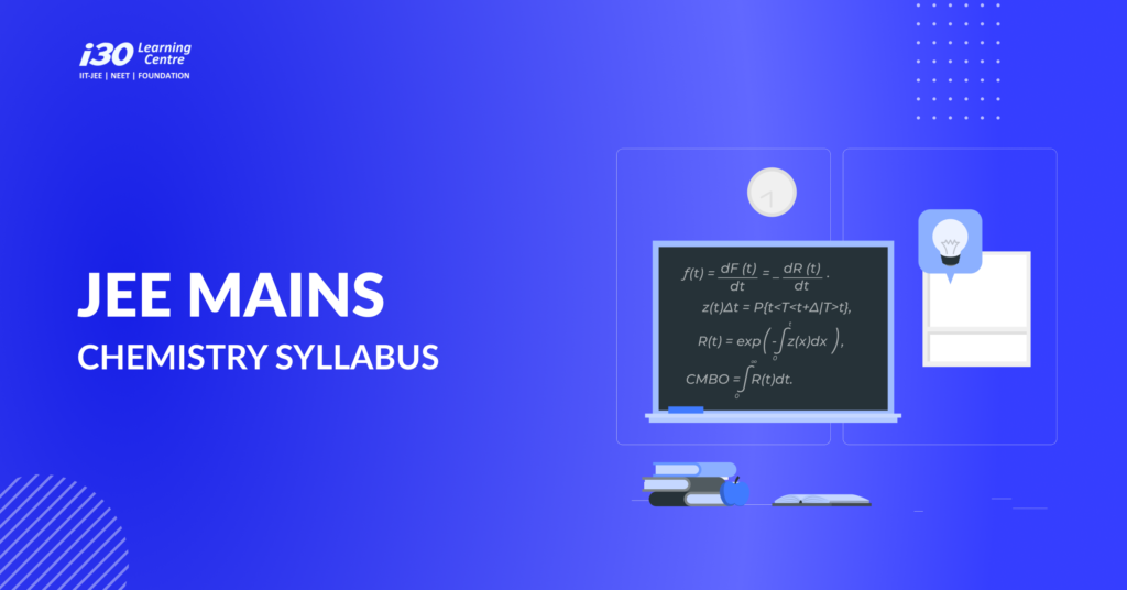 JEE Mains Chemistry Syllabus