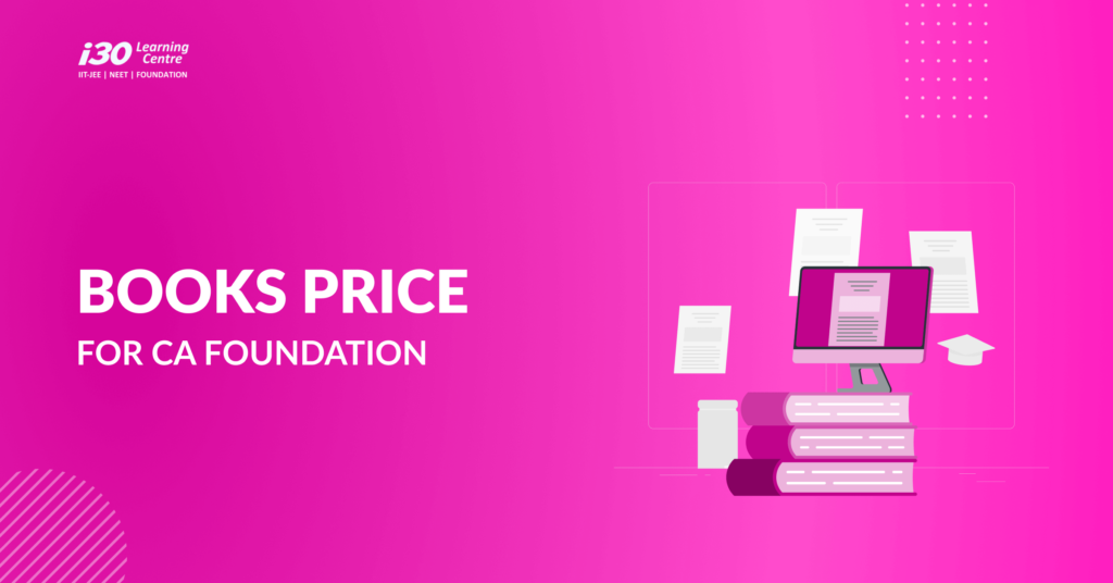 CA Foundation Books Price