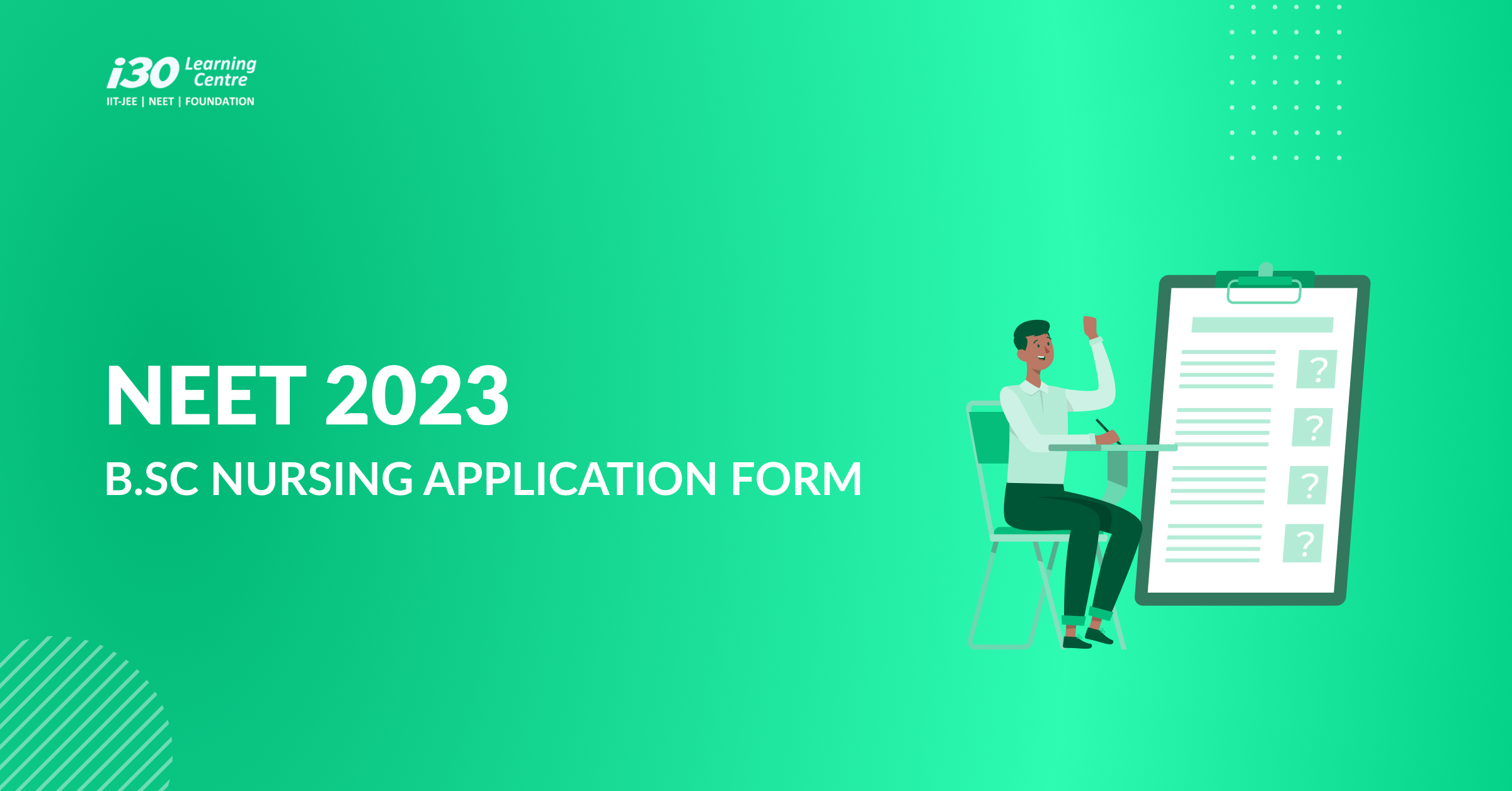 neet bsc nursing 2023 application form