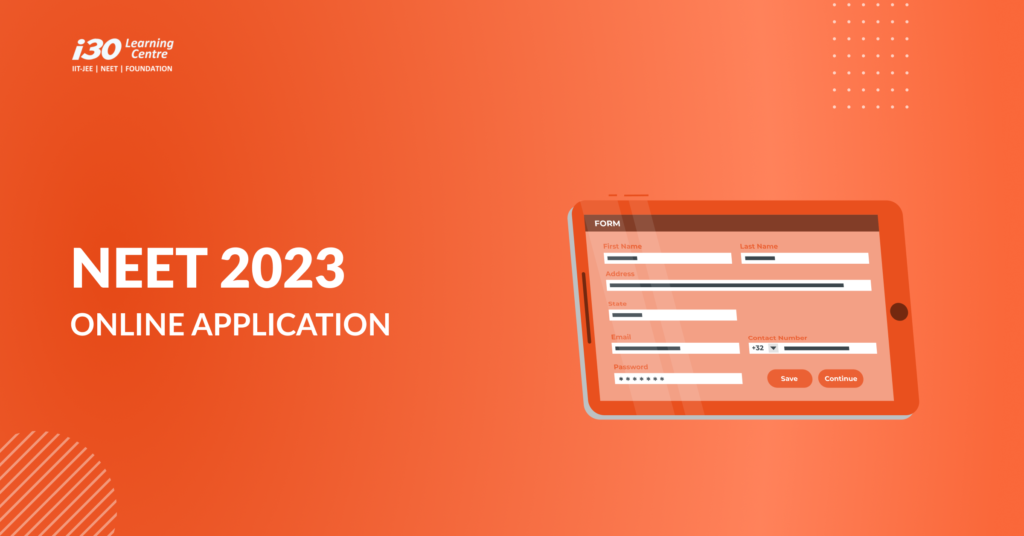 neet 2023 online application