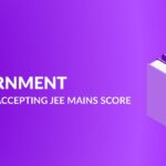 government colleges accepting jee main score