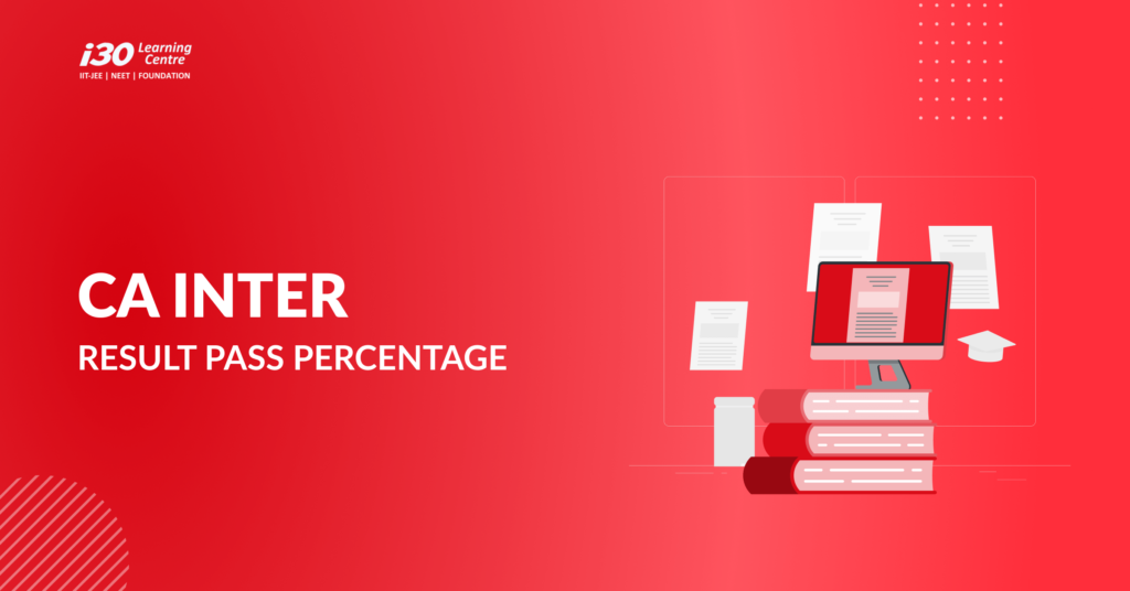 ca inter result pass percentage